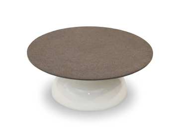 FUNGO MEDIUM - Round ceramic garden side table by Fischer Möbel - view 3